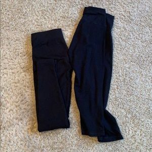 Old navy Capri eye candy fleece leggings medium